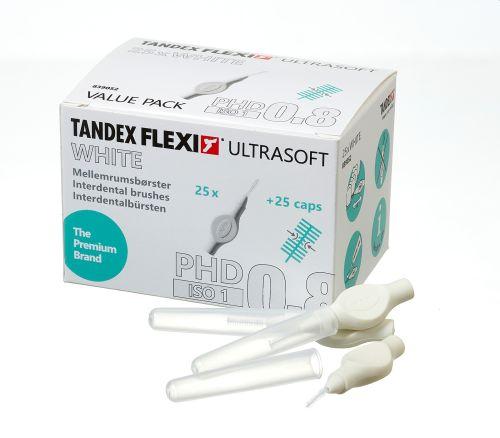 Flexi Ultra Soft 12x25 stk PHD 0.7/ISO 1 cylinder Hvid