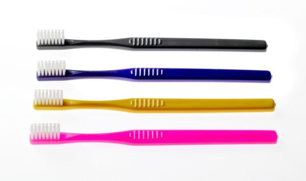 Hospitalstandbørste barn ass farver 12 stk