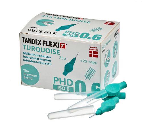 Flexi 12x25 inkl. hætte Turquoise PHD 0.6/ISO 0*