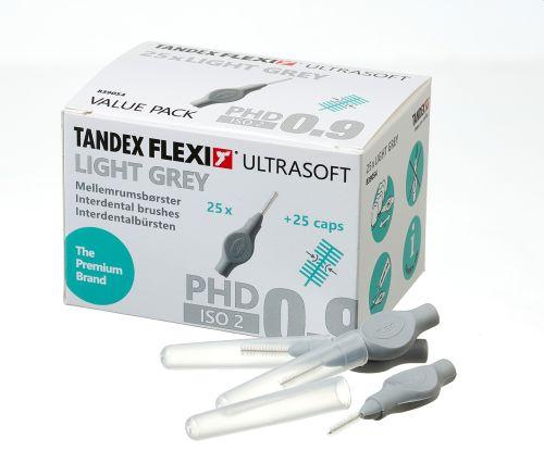 Flexi UltraSoft 12x25 inkl. hætte L.Grey, PHD 0.9/ISO 2*