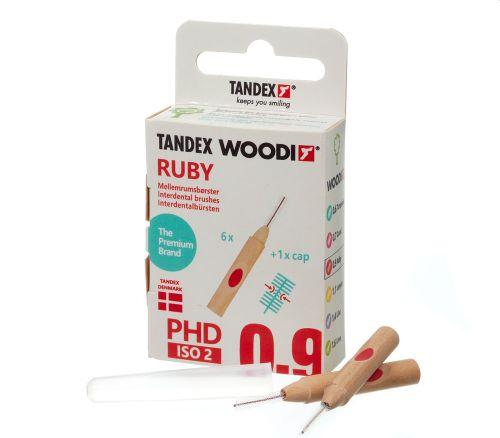 Woodi 12x6 + 1 hætte Ruby, PHD 0.9/ISO 2*