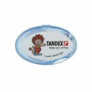 Flosi 60x5 m rulle Tape med voks*