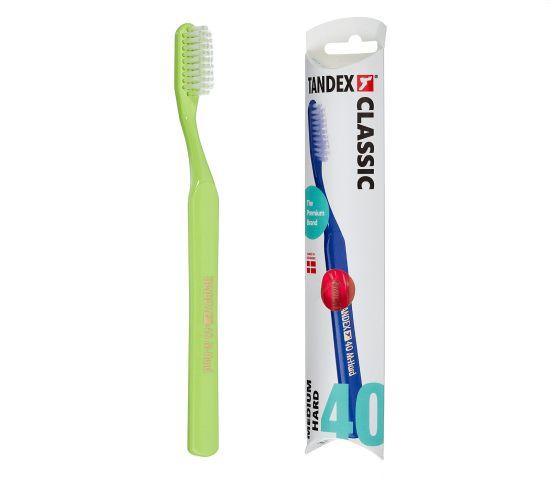 Classic tandbørste 40 12 stk medium-hård