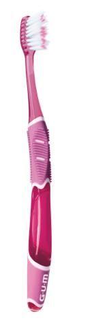 GUM PRO Sensitiv tandbørste, ass. cellofan 12 stk xtra soft