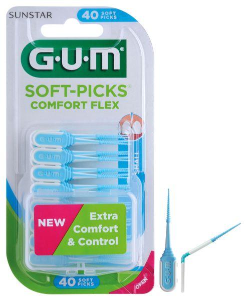 GUM Soft-Picks Comfort Flex 6x40 stk small*