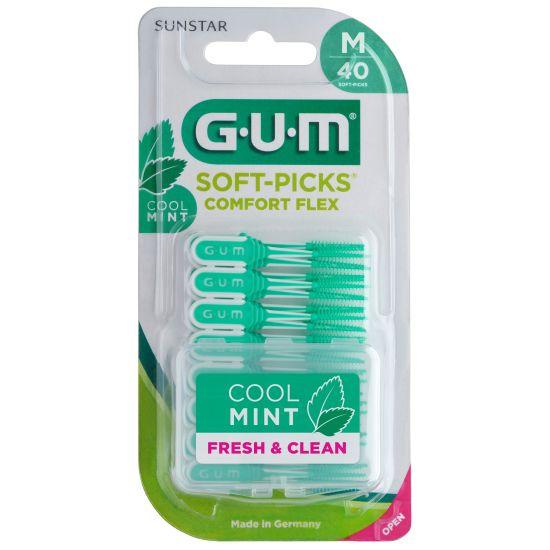 GUM Soft-Picks Comfort Flex Mint 6x40 stk regular