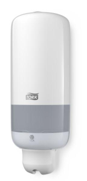 S-Box sæbedispenser S1 til 1 l dunke hvid plast*