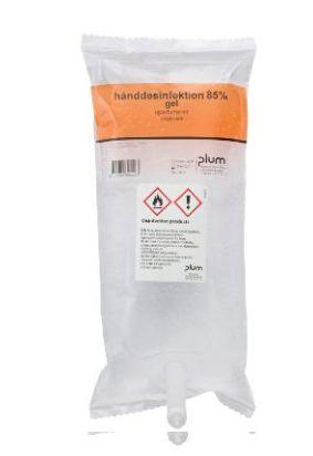 Hånddesinfektion gel 85% i pose 6x1.000 ml