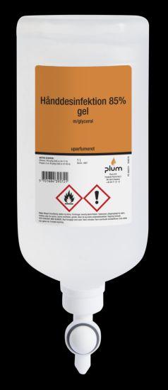 Hånddesinfektion gel 85% til CombiPlum 1.000 ml