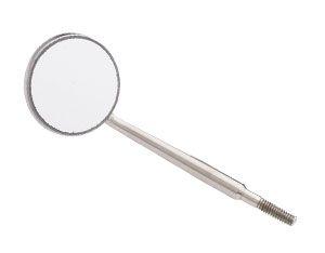 Crystal mundspejle str 3 rustfri stål 12 stk