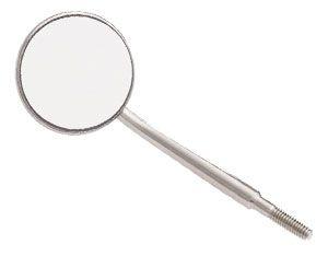 Crystal mundspejle str 4 rustfri stål 12 stk