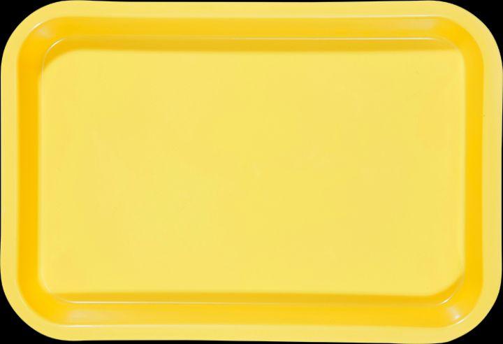 Mini instrumentbakke 23.81cmx16.19cm O neongul*