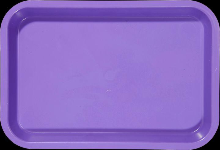 Mini instrumentbakke 23.81cmx16.19cm R neonlilla*