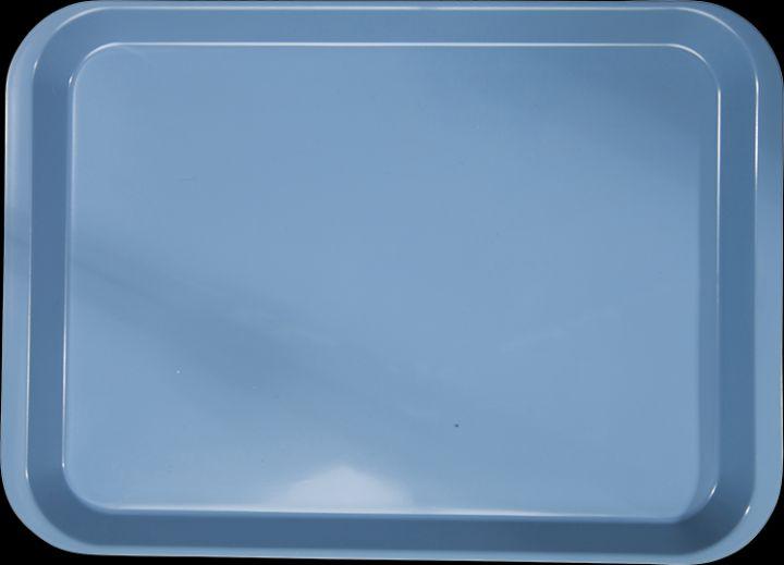 B-lock flad bakke B blå*