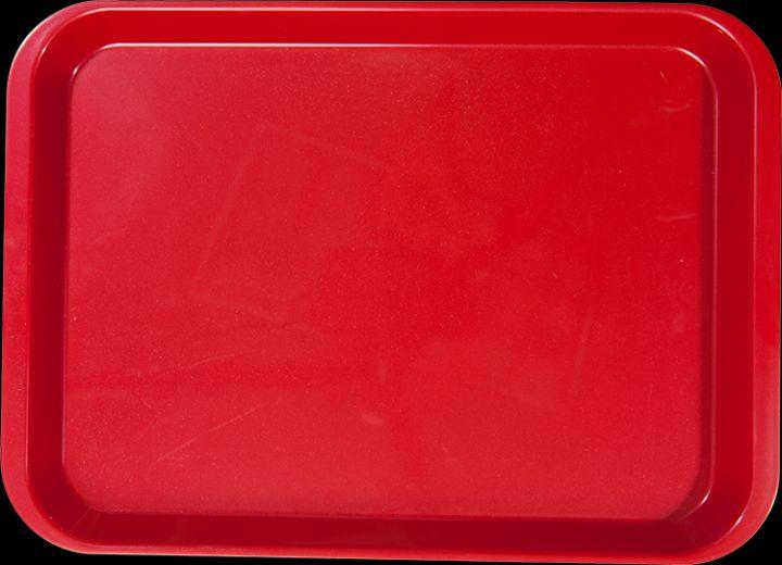 B-lock flad bakke M rød*