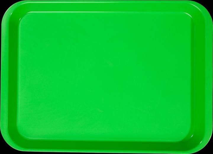 B-lock flad bakke P neongrøn*