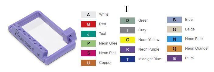 Borholder til 12 Kirugi-bor R neonlilla