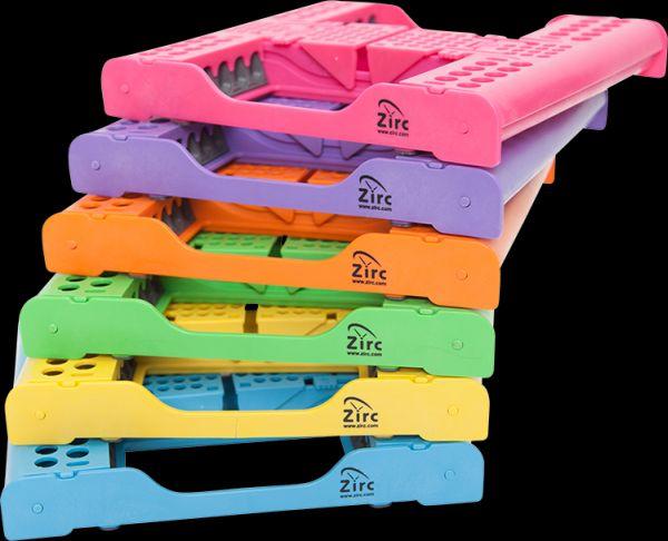 E-Z Jett Cassette til 10 instrumenter N neonblå*