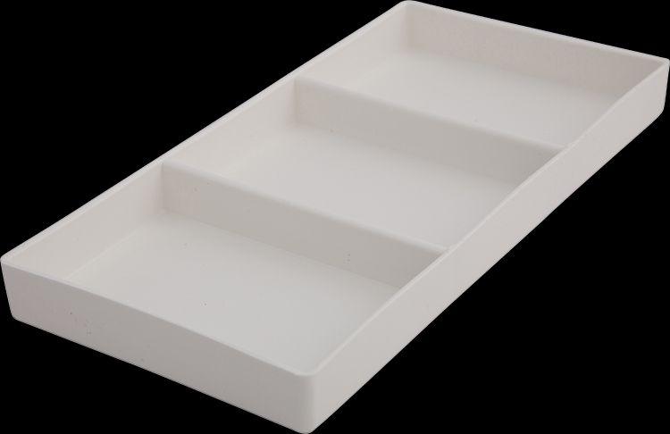 Insats nr.17 3-delt Hvid*