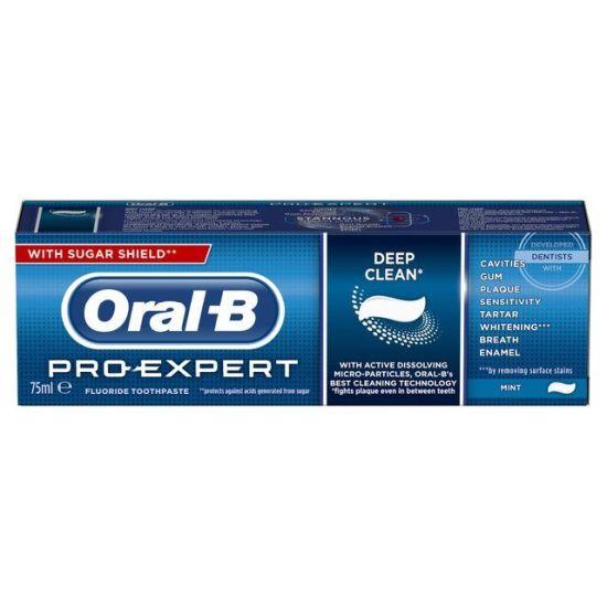 Tandpasta 12x75 ml ProExpert Deep Clean Mild Mint