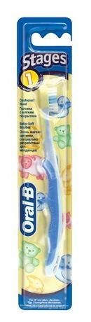 Tandbørste 12 stk Stages baby 0-2 år Xsoft*-*
