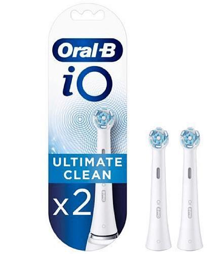 Børstehoved iO Ultimate Clean 2 stk hvid