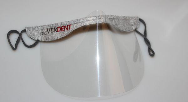 Visir kort, dækker næse og mund, med elastik, 2 stk