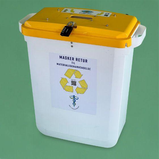 Klinikbeholder 60 l med UV lys, til GMAF mundbind*