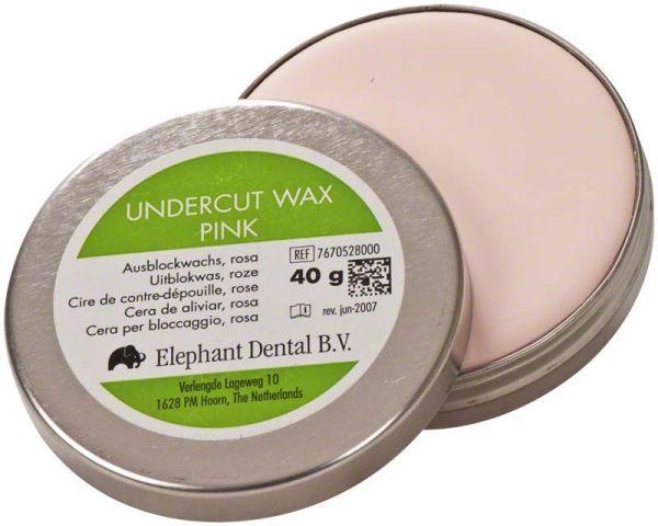Underskæringsvoks pink 30 gram
