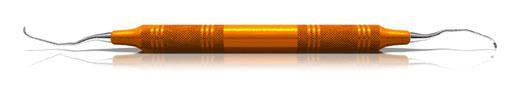 Gracey +3 Deep Pocket curette 11-12 mesial Eaglelite Orange*