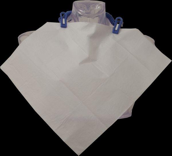 BIO Coated patientserviet 39x44cm 6x150stk hvid