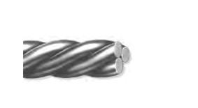 Elgiloy tråd Wire tri-flex 14