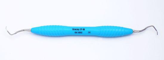 Gracey standard curette 17-18 IDX specialblå Distal*