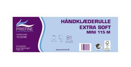 Håndklæderulle mini 1-lags Extra soft uden hylster 15x115 m