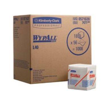 Wypall L40 Klude 1-lags kvartfold 18x56 stk*