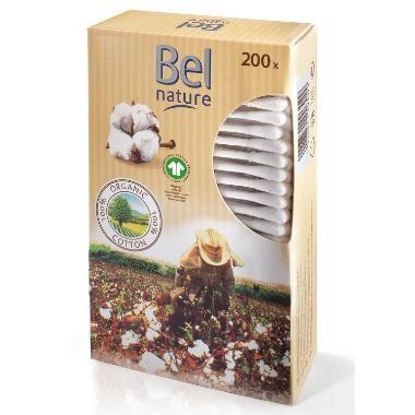 Vatpinde organisk dobbeltendet 200 stk*