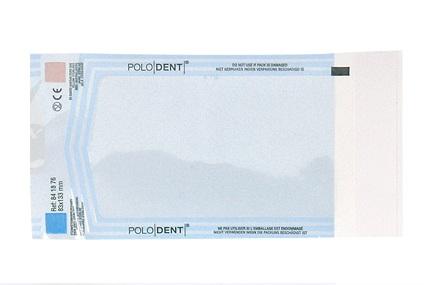 Autoklavepose selvklæbende 83x133 mm 200 stk