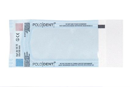 Autoklavepose selvklæbende 55x105 mm 200 stk