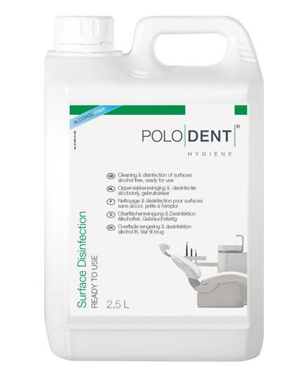 Overflade desinfektion alkoholfri 2.5 liter