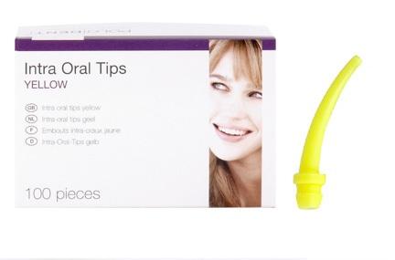 Intraoral spids 100 stk gul