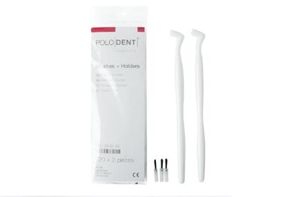 Pensler hvide m/sorte børster 120 stk inkl 2 skafter*