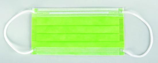 Mundbind elastik 3-lags 50 stk Lime*