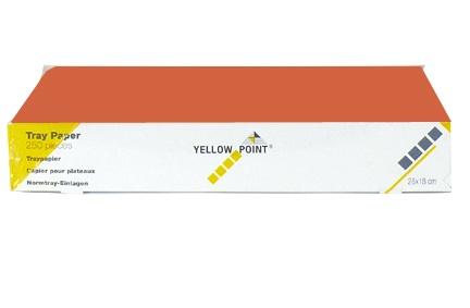 Bakkeserviet 28x18 cm 10x250 stk Orange