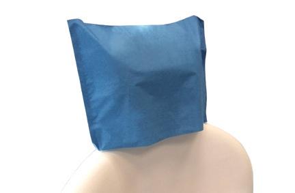 Overtræk til nakkestøtte 25x33 cm 500 stk Mørkeblå