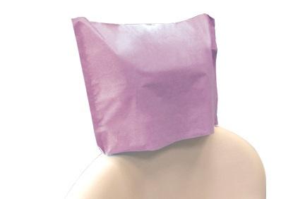 Overtræk til nakkestøtte 25x25 cm 500 stk Lavendel*