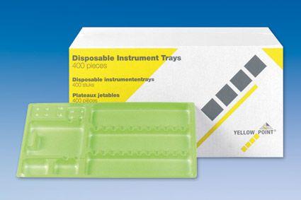 Instrumentbakke engangs 28x18 cm 400 stk lime*