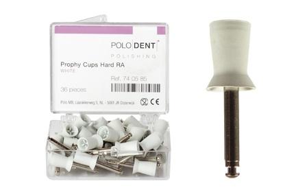 Gummikop RA m/lameller hvid hård 36 stk