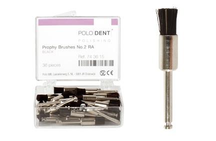 Prophybørste RA 36 stk sort nr 2*