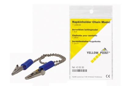 Servietkæde metal/kugler