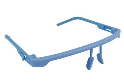 Brillestel til visir eller glas blå 5 stk*